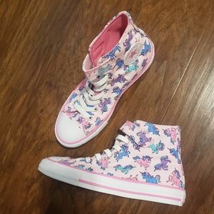 Converse, Youth Size 3, Pink Unicorn